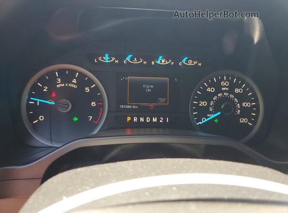 1FTEW1EP8GFC64350 2016 FORD F150 White Սարքավորումների վահանակի տեսք