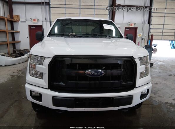 1FTEW1EP8GKF83383 2016 FORD F150 White Instrument cluster view