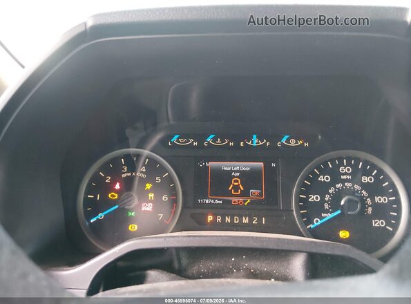 1FTEW1EP8GKF84386 2016 FORD F150 Black Widok tylnych siedzeń