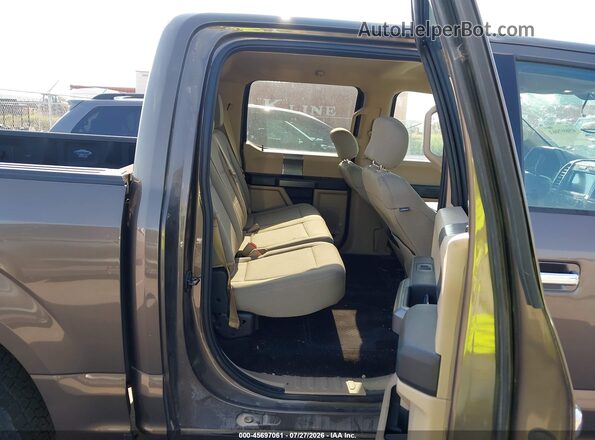 1FTEW1EP8HFB65142 2017 FORD F150 Gray VIN sticker view