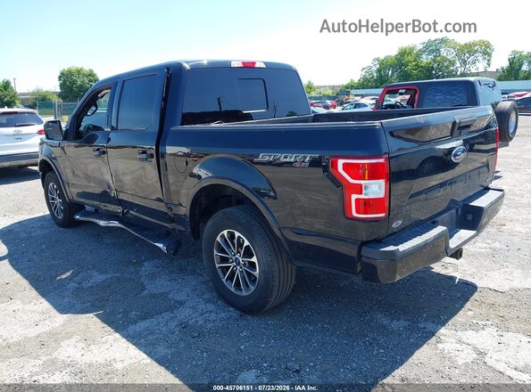 1FTEW1EP8KFA71785 2019 FORD F150 Черный Задняя левая четверть