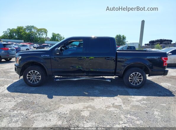 1FTEW1EP8KFA71785 2019 FORD F150 Черный Панорамный вид салона 360°
