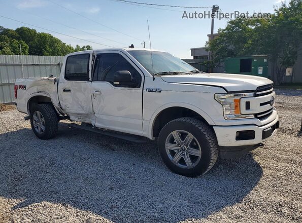 1FTEW1EP8KFC07073 2019 FORD F150 White Przód prawy