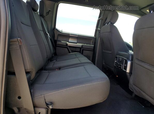 1FTEW1EP8LFC50345 2020 FORD F150 Black Widok tylnych siedzeń