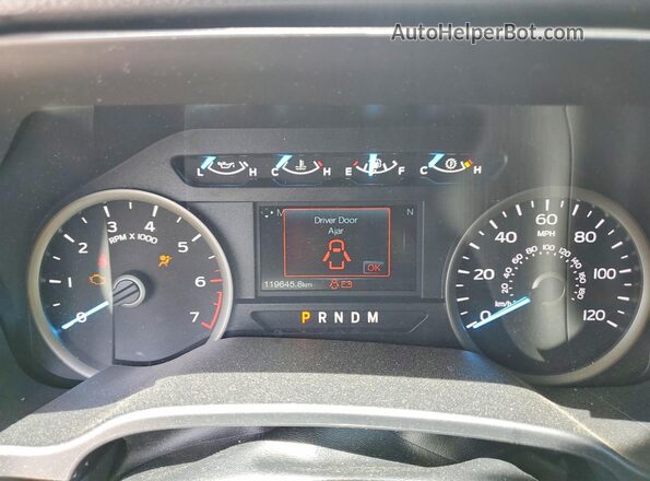 1FTEW1EP8LFC50345 2020 FORD F150 Black Widok zestawu wskaźników