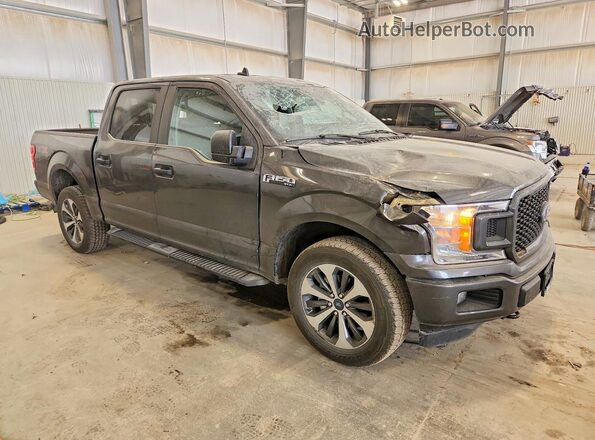 1FTEW1EP8LKD96624 2020 FORD F150 Gray Передня права чверть