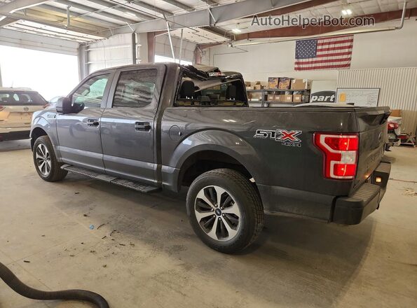 1FTEW1EP8LKD96624 2020 FORD F150 Gray Задня ліва чверть