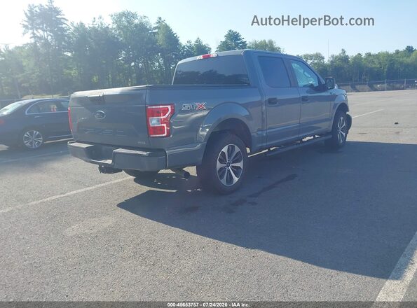 1FTEW1EP8LKE68521 2020 FORD F150 Серый Задняя правая четверть