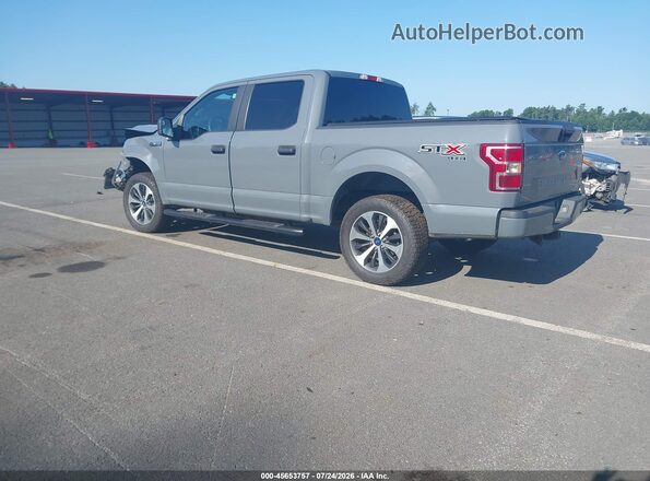 1FTEW1EP8LKE68521 2020 FORD F150 Серый Задняя левая четверть
