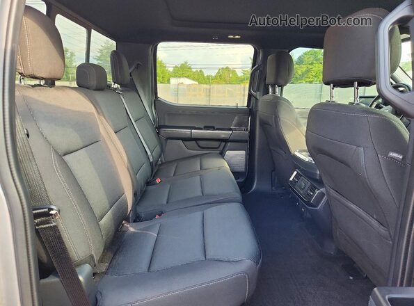 1FTEW1EP8MFC11613 2021 FORD F150 Серебряный Вид задних сидений