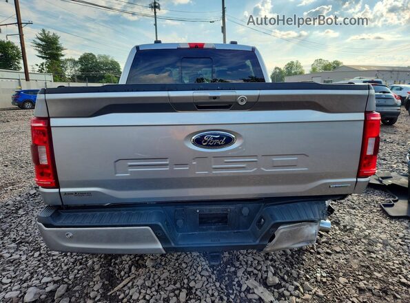 1FTEW1EP8MFC11613 2021 FORD F150 Серебряный Вид сзади