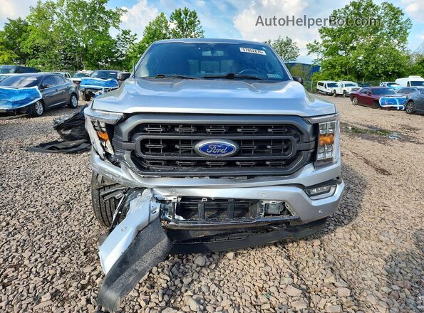 1FTEW1EP8MFC11613 2021 FORD F150 Серебряный Вид спереди