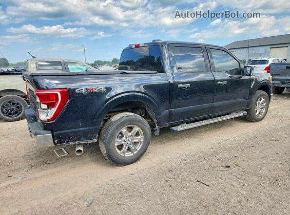 1FTEW1EP8MFC45082 2021 FORD F150 Black უკანა მარჯვენა