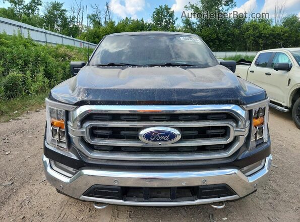 1FTEW1EP8MFC45082 2021 FORD F150 Black წინა ხედი