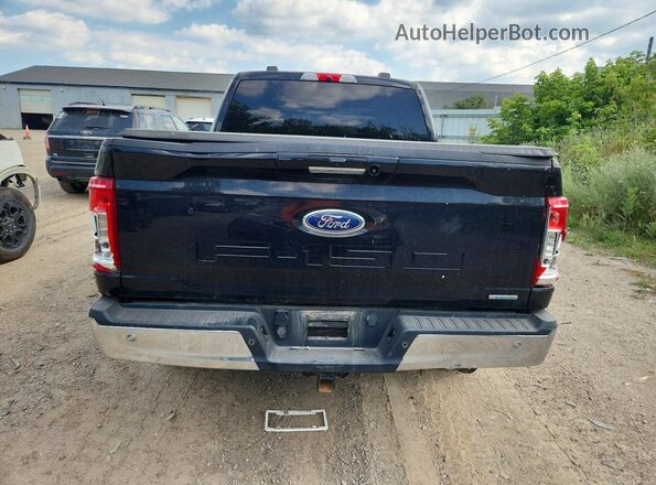 1FTEW1EP8MFC45082 2021 FORD F150 Black უკანა ხედი