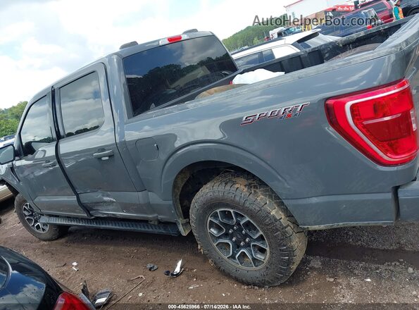 1FTEW1EP8MFC90541 2021 FORD F150 Gray Սալոնի 360 աստիճան տեսք