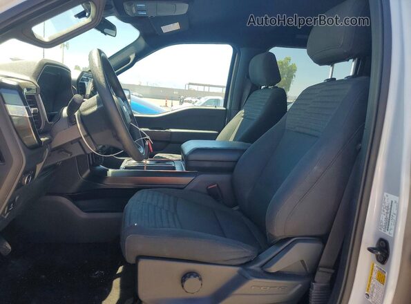 1FTEW1EP8MKE98720 2021 FORD F150 Gray წინა სალონის ხედი