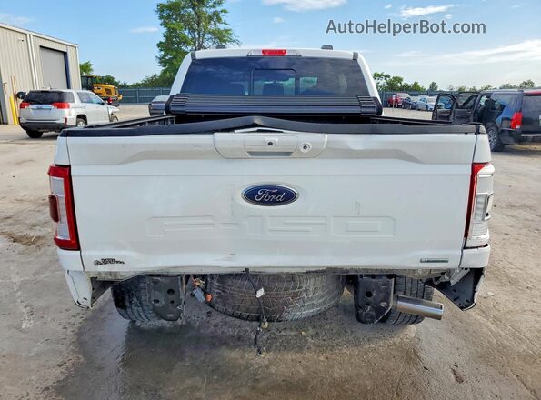 1FTEW1EP8NFA37284 2022 FORD F150 White Widok z tyłu