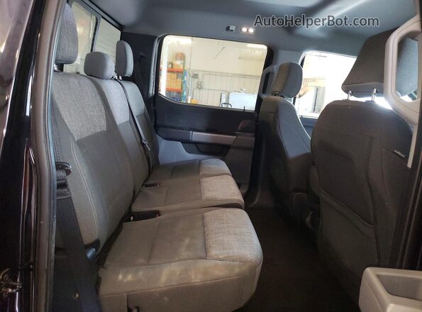 1FTEW1EP8NKD73136 2022 FORD F150 Черный Вид задних сидений
