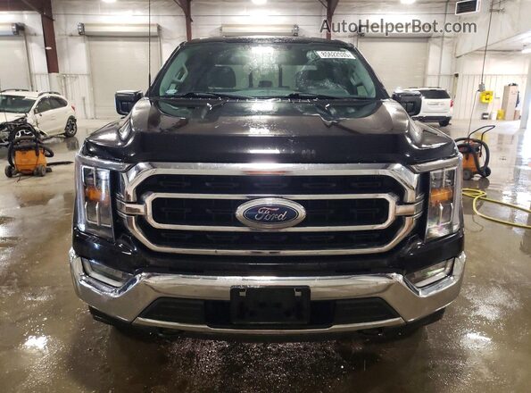 1FTEW1EP8NKD73136 2022 FORD F150 Черный Вид спереди