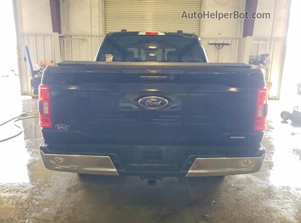 1FTEW1EP8NKD73136 2022 FORD F150 Черный Вид сзади
