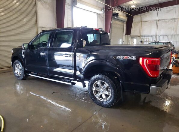 1FTEW1EP8NKD73136 2022 FORD F150 Черный Задняя левая четверть