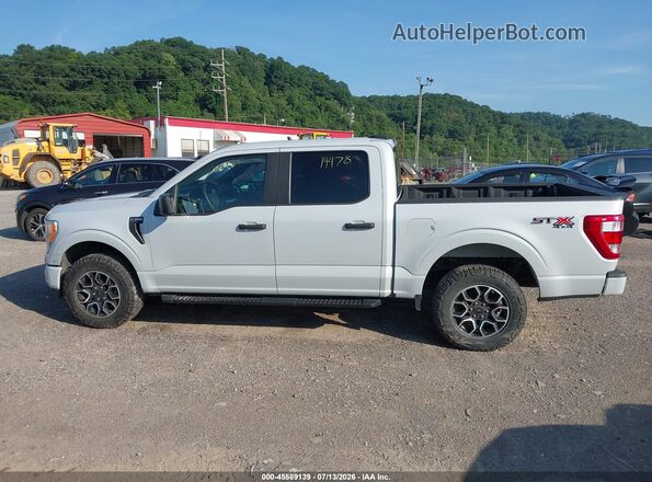 1FTEW1EP8NKE04286 2022 FORD F150 Silver Панорамний вид салону 360°