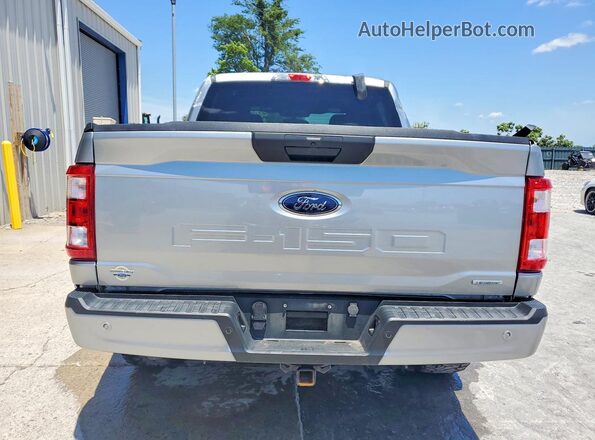 1FTEW1EP8PKF35480 2023 FORD F150 Silver Հետևի տեսք