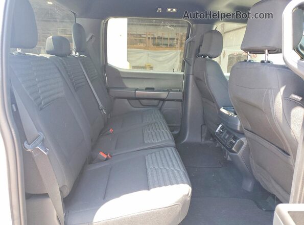 1FTEW1EP8PKF35480 2023 FORD F150 Silver Հետևի նստատեղերի տեսք