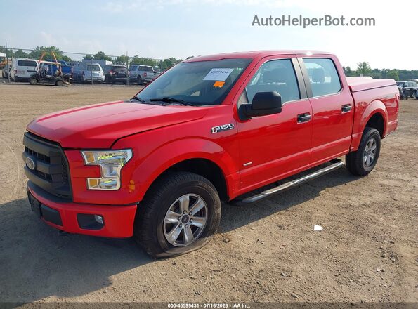 1FTEW1EP9GFC73073 2016 FORD F150 Red Vista tres cuartos delantera izquierda