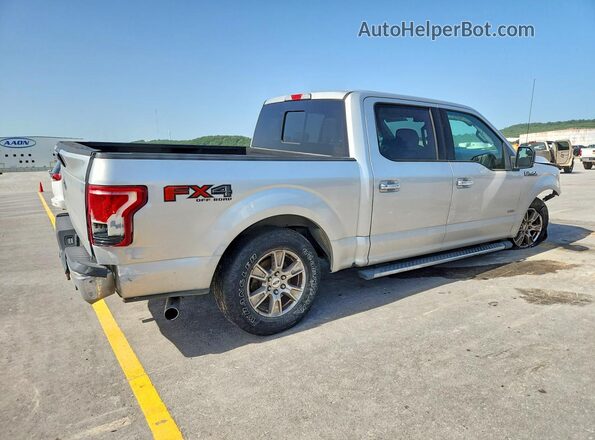 1FTEW1EP9GFC78743 2016 FORD F150 Серебряный Задняя правая четверть