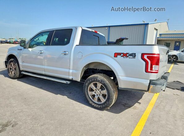 1FTEW1EP9GFC78743 2016 FORD F150 Серебряный Задняя левая четверть