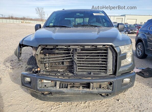1FTEW1EP9GFC95638 2016 FORD F150 Gray Դիմացի տեսք