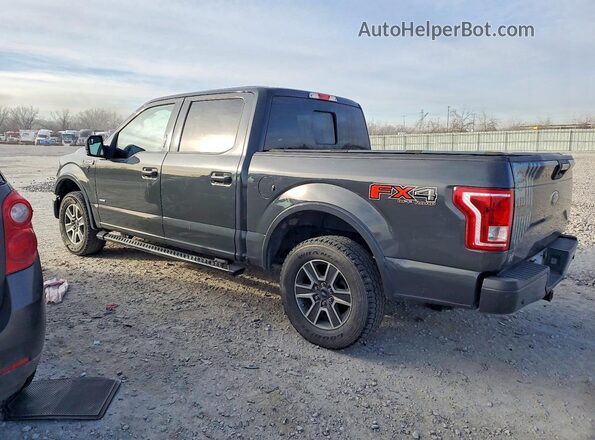 1FTEW1EP9GFC95638 2016 FORD F150 Gray Հետևի ձախ