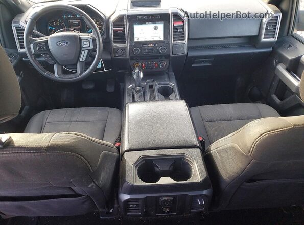 1FTEW1EP9GFC95638 2016 FORD F150 Gray Առջևի վահանակի տեսք