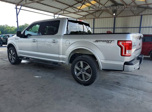 1FTEW1EP9HFB20775 2017 FORD F150 Silver Հետևի ձախ
