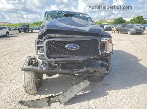 1FTEW1EP9JFB36772 2018 FORD F150 Charcoal Вид спереду