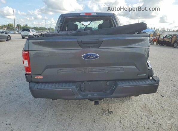 1FTEW1EP9JFB36772 2018 FORD F150 Charcoal Вид ззаду