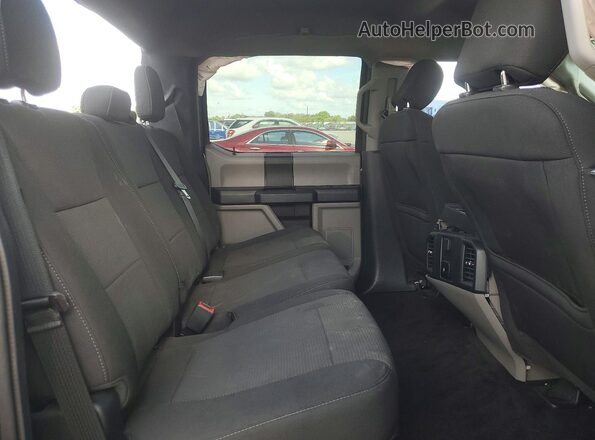 1FTEW1EP9JFB36772 2018 FORD F150 Charcoal Вид задніх сидінь