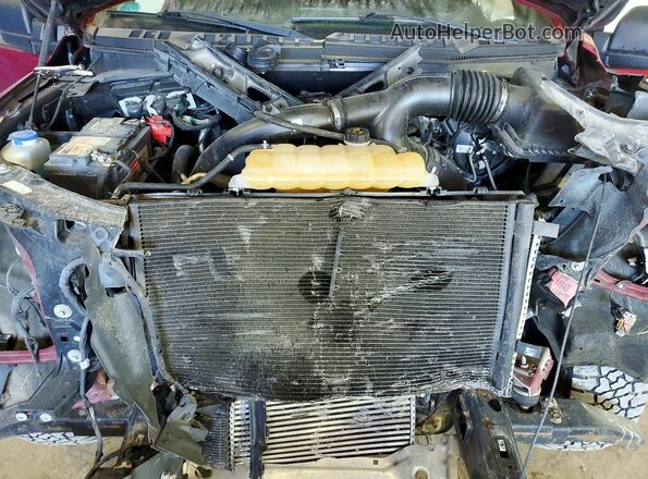 1FTEW1EP9JFE44797 2018 FORD F150 Red უკანა სალონის ხედი