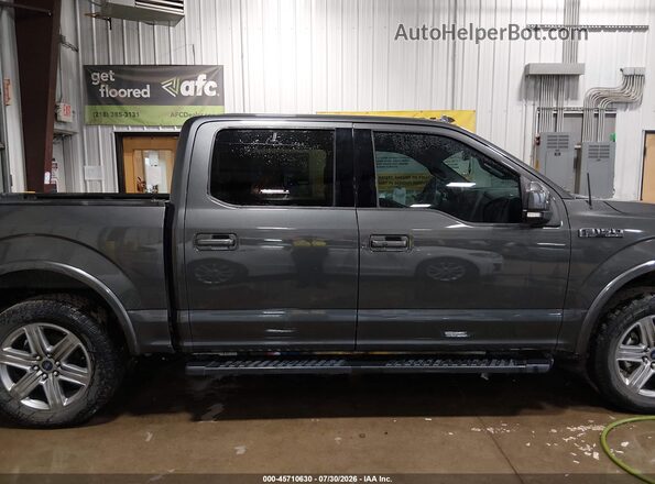 1FTEW1EP9JKD56078 2018 FORD F150 Серый Панорамный вид салона 360°