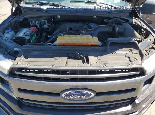 1FTEW1EP9JKD81398 2018 FORD F150 Purple Rear interior view