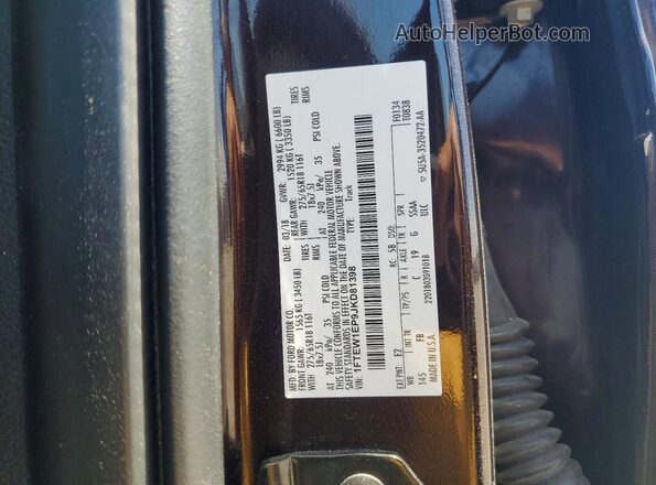 1FTEW1EP9JKD81398 2018 FORD F150 Purple Engine compartment view