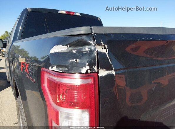 1FTEW1EP9JKE29434 2018 FORD F150 Черный Вид спереди