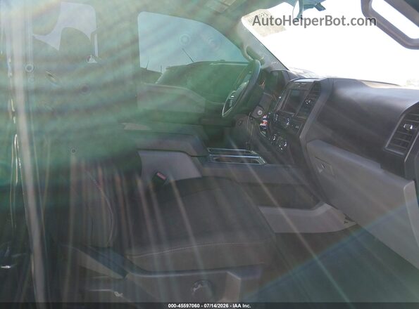 1FTEW1EP9JKE29434 2018 FORD F150 Черный Вид салона спереди