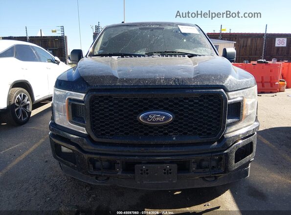 1FTEW1EP9JKE29434 2018 FORD F150 Черный Вид щитка приборов