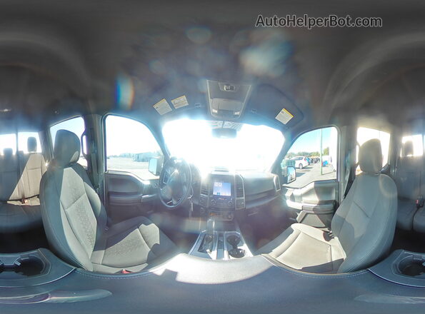 1FTEW1EP9JKG02482 2018 FORD F150 White Vista de la etiqueta del VIN