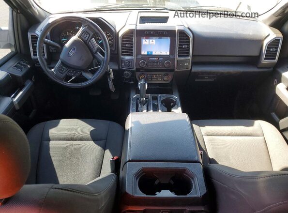 1FTEW1EP9JKG02482 2018 FORD F150 White Vista del salpicadero