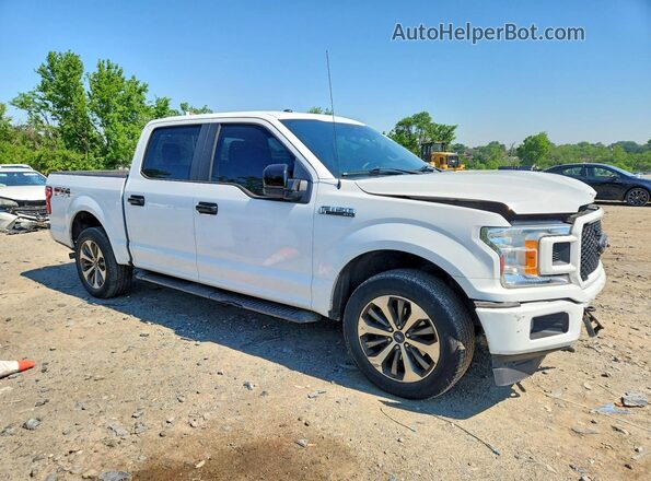 1FTEW1EP9KFA71956 2019 FORD F150 White Առջևի աջ
