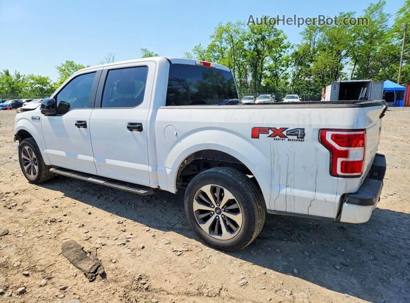 1FTEW1EP9KFA71956 2019 FORD F150 White Հետևի ձախ